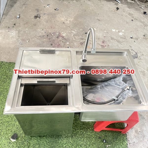 THÙNG ĐÁ KÈM CHẬU RỬA ÂM QUẦY