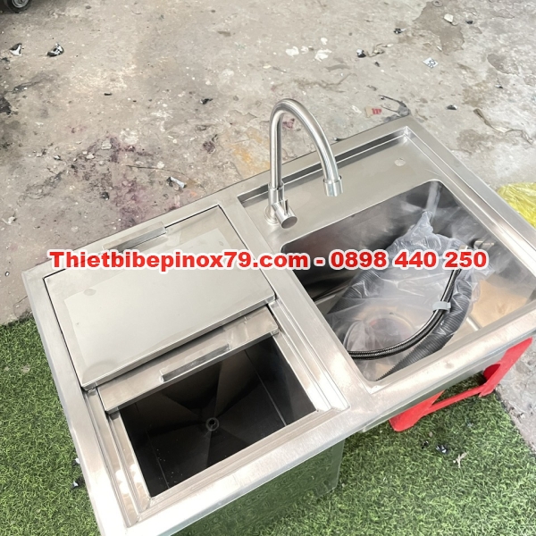 THÙNG ĐÁ KÈM CHẬU RỬA ÂM QUẦY