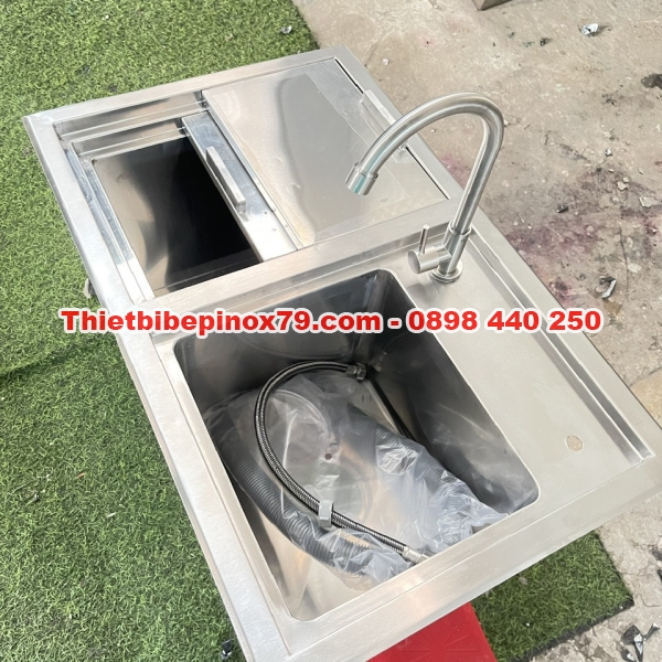 THÙNG ĐÁ KÈM CHẬU RỬA ÂM QUẦY