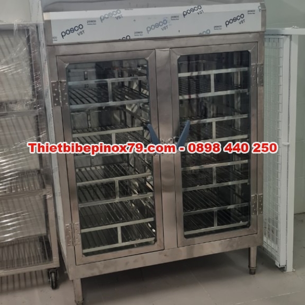 TỦ SẤY CHÉN CÔNG NGHIỆP INOX 304