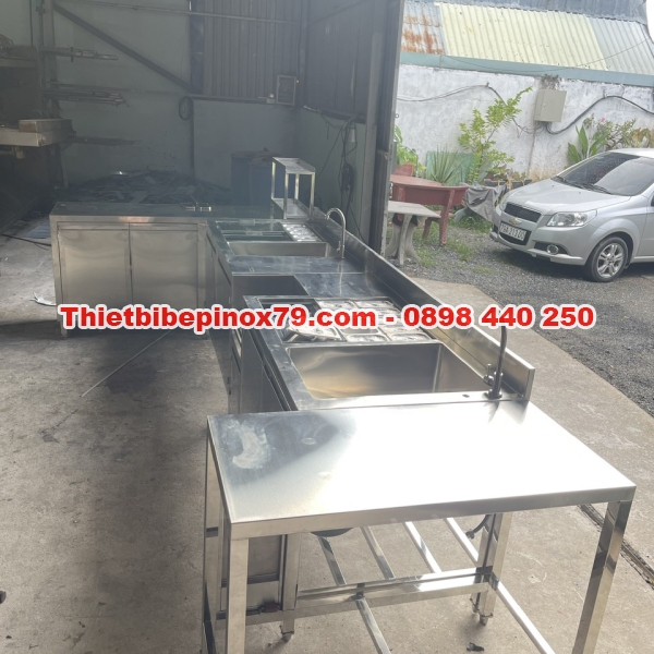 HỆ QUẦY PHA CHẾ INOX ĐẦY ĐỦ CHỨC NĂNG SỬ DỤNG