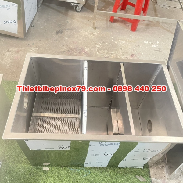  BỂ LỌC DẦU MỠ - BỂ TÁCH MỠ INOX 304