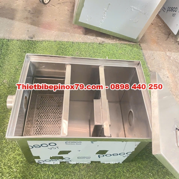 BỂ LỌC DẦU MỠ - BỂ TÁCH MỠ INOX 304