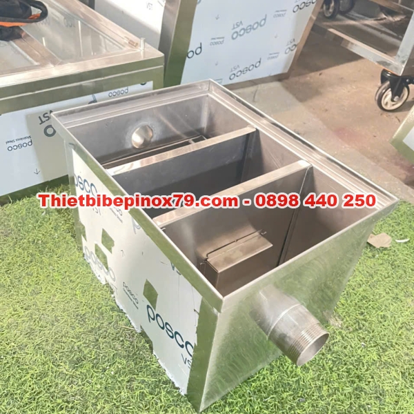 BỂ LỌC DẦU MỠ - BỂ TÁCH MỠ INOX 304