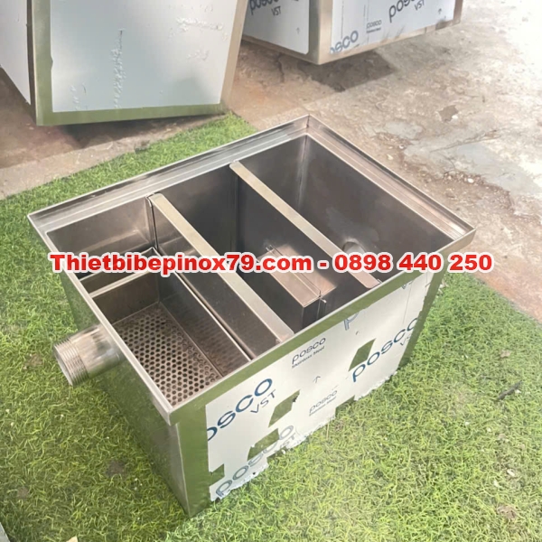 BỂ LỌC DẦU MỠ - BỂ TÁCH MỠ INOX 304