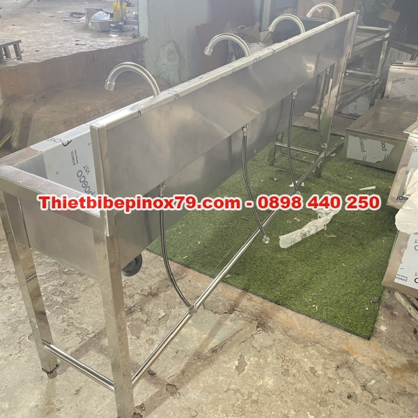  CHẬU RỬA INOX 304  DÙNG TRONG CÔNG TY