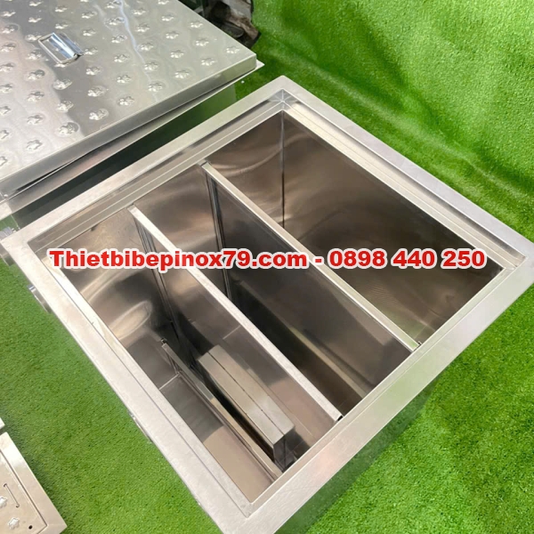  BẪY MỠ INOX 304 ÂM SÀN