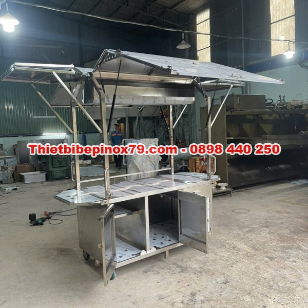 XE CÀ PHÊ CÁNH CHIM INOX 304