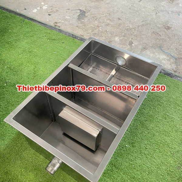 BỂ LỌC DẦU MỠ RÁC THẢI INOX 304