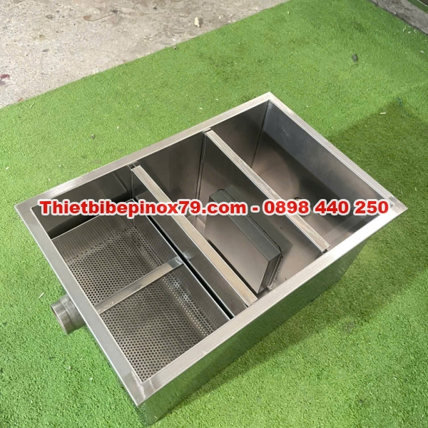 BỂ LỌC DẦU MỠ RÁC THẢI INOX 304