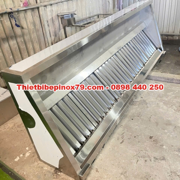 CHỤP HÚT KHÓI MÙI INOX CÓ PHIN LỌC MỠ