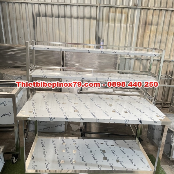 SẢN XUẤT KỆ INOX THEO YÊU CẦU