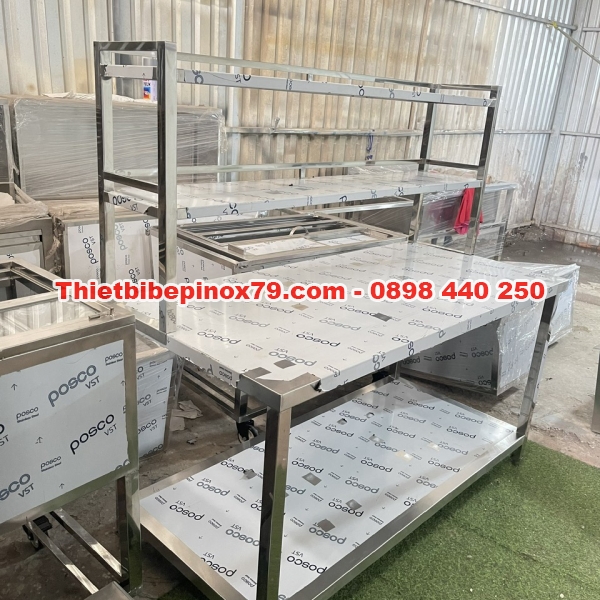SẢN XUẤT KỆ INOX THEO YÊU CẦU