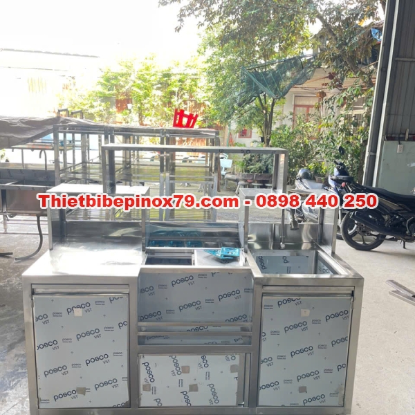 CÁCH SỬ DỤNG QUẦY PHA CHẾ TRÀ SỮA INOX