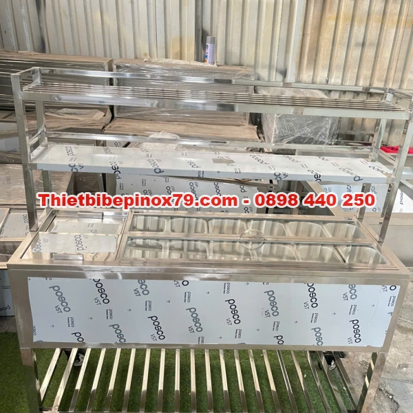 XƯỞNG SẢN XUẤT THÙNG ĐÁ INOX 304 GIÁ RẺ
