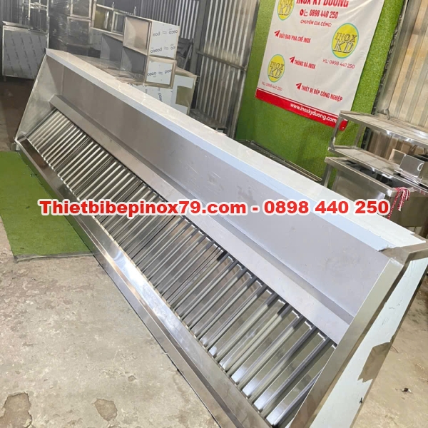 CHỤP HÚT KHÓI , HÚT MÙI KHU BẾP CÔNG NGHIỆP