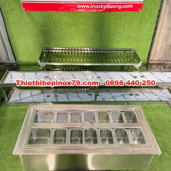 SỬ DỤNG THÙNG ĐÁ INOX GIỮ LẠNH TOPPING