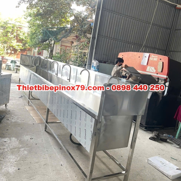 BỒN RỬA CHÉN KÍCH THƯỚC LỚN SẢN XUẤT TẠI XƯỞNG 