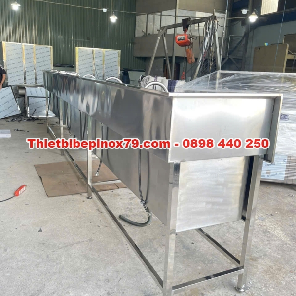 BỒN RỬA CHÉN KÍCH THƯỚC LỚN SẢN XUẤT TẠI XƯỞNG 