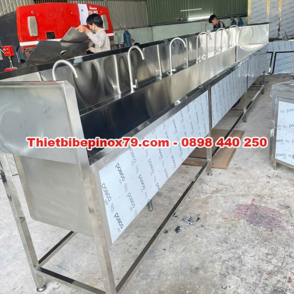 BỒN RỬA CHÉN KÍCH THƯỚC LỚN SẢN XUẤT TẠI XƯỞNG 