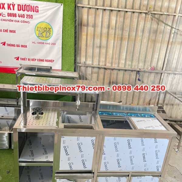 QUẦY BAR CÀ PHÊ INOX KỲ DƯƠNG GIÁ RẺ