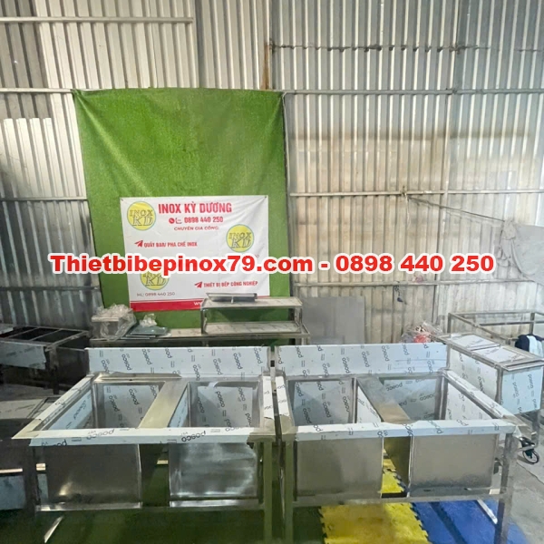CHẬU RỬA CÔNG NGHIỆP INOX KỲ DƯƠNG