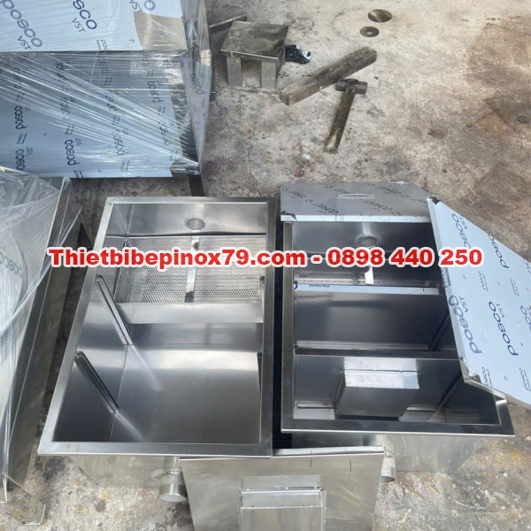 BỂ LỌC DẦU MỠ INOX 304 GIÁ RẺ