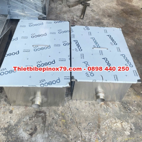 BỂ LỌC DẦU MỠ INOX 304 GIÁ RẺ