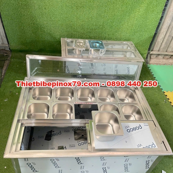 SỬ DỤNG THÙNG ĐÁ INOX ÍT TIÊU HAO ĐÁ 