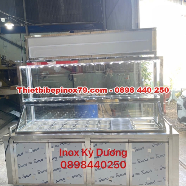 XE TRÀ SỮA INOX 304 HÀNG CHÍNH HÃNG SẢN XUẤT TẠI XƯỞNG
