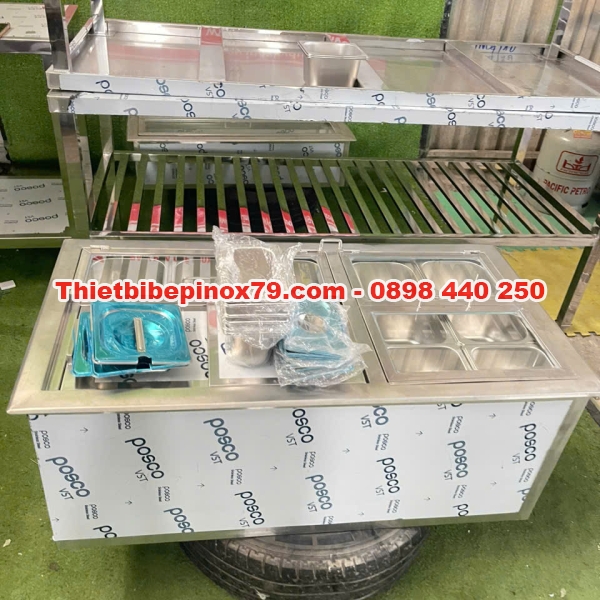 THÙNG ĐÁ INOX 304 SỬ DỤNG BỀN HƠN THÙNG NHỰA