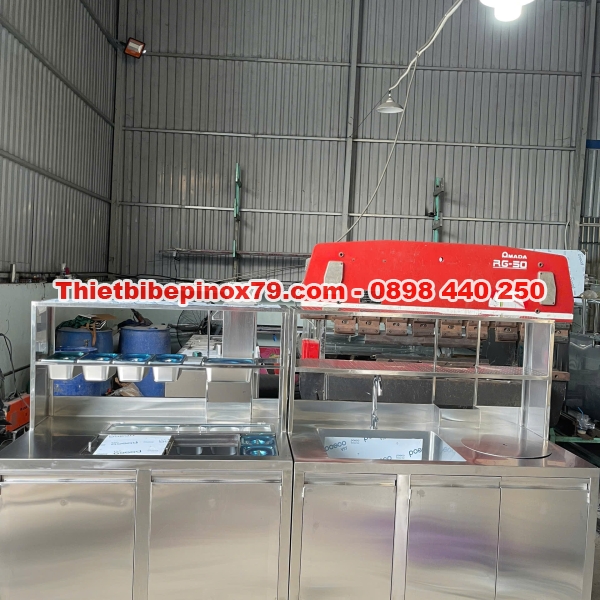 QUẦY PHA CHẾ INOX 304 INOX KỲ DƯƠNG GIÁ RẺ 