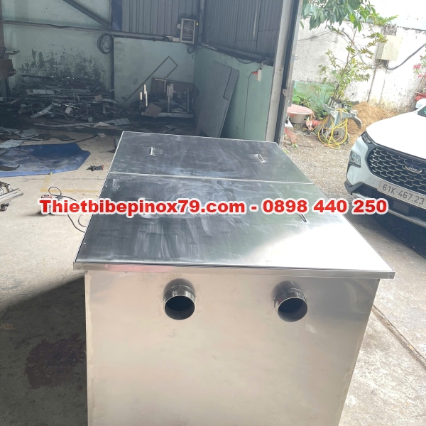 Bẫy mỡ tổng inox 304 dùng trong tòa nhà