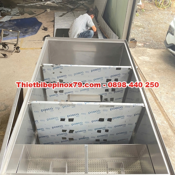 Bẫy mỡ tổng inox 304 dùng trong tòa nhà