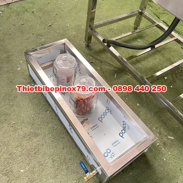 Thùng đá inox ướp lạnh hủ mứt trái cây theo yêu cầu