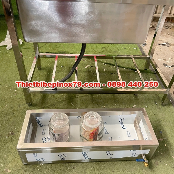 Thùng đá inox ướp lạnh hủ mứt trái cây theo yêu cầu