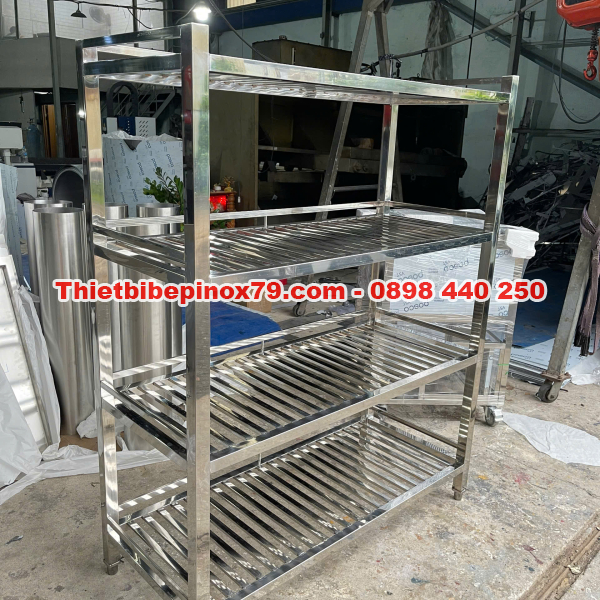 KỆ SONG INOX 304 ĐA TẦNG CAO CẤP GIẢI PHÁP LƯU TRỮ CHUYÊN NGHIỆP 