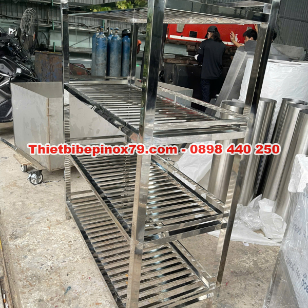 KỆ SONG INOX 304 ĐA TẦNG CAO CẤP GIẢI PHÁP LƯU TRỮ CHUYÊN NGHIỆP 